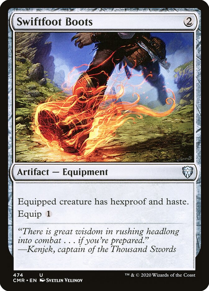 Swiftfoot Boots (474) - Commander Legends (CMR)