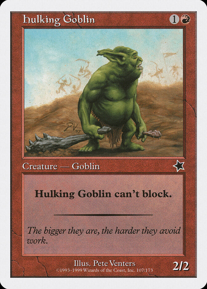 Hulking Goblin (107) - Starter 1999 (S99)
