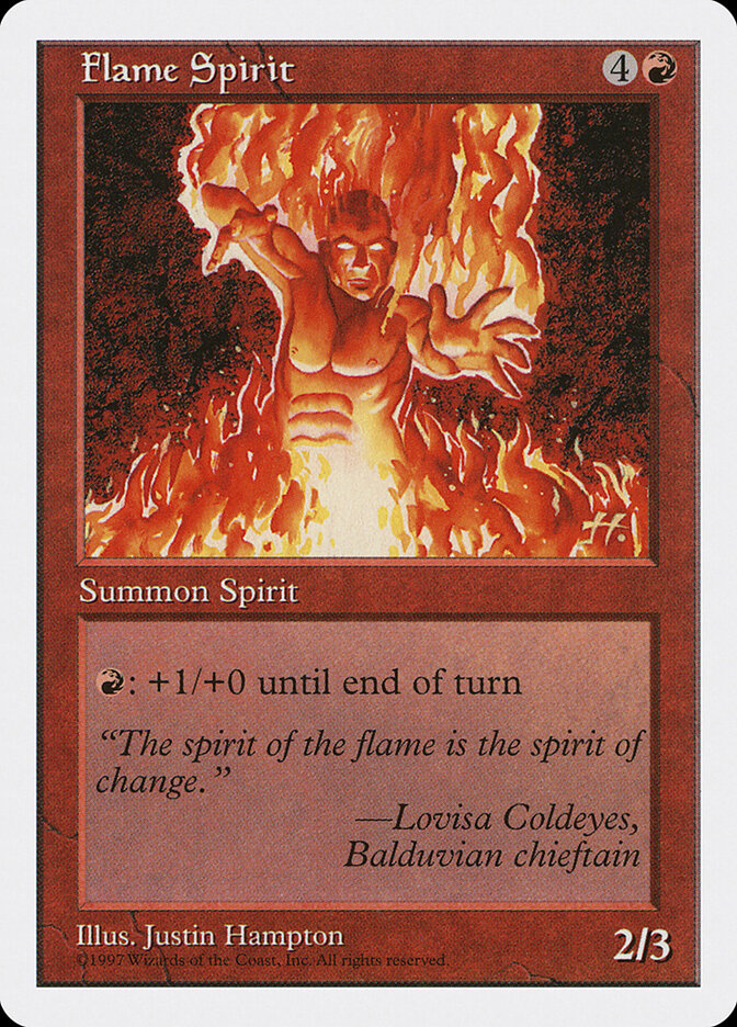 Flame Spirit (229) - Fifth Edition (5ED)