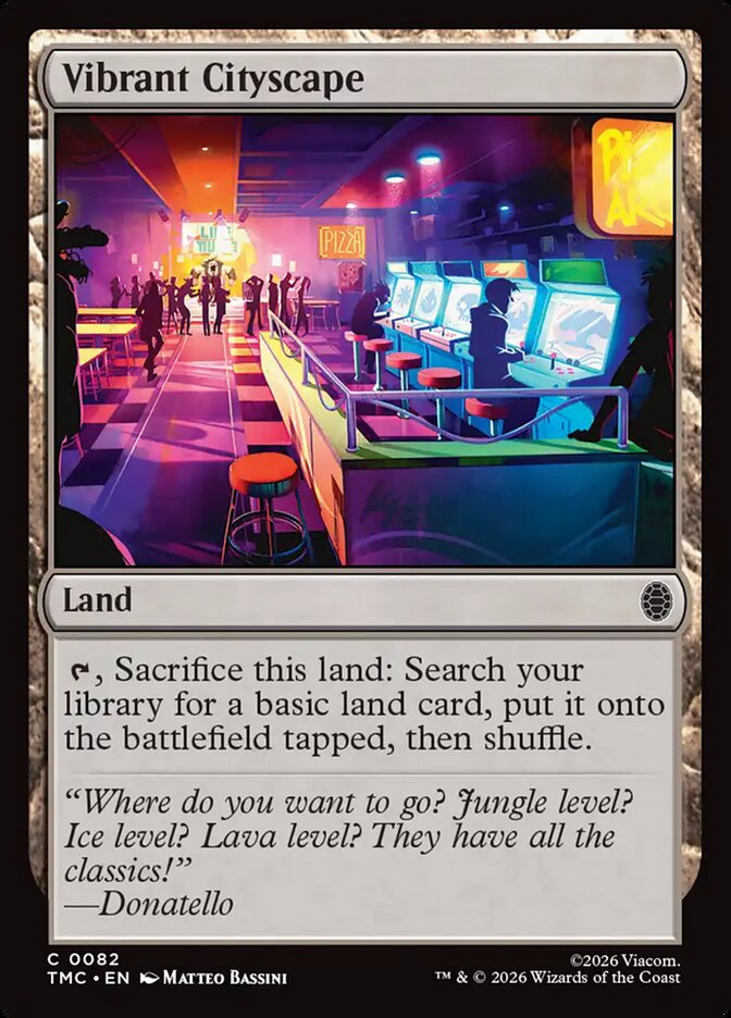 Vibrant Cityscape (82) - Teenage Mutant Ninja Turtles Eternal (TMC)