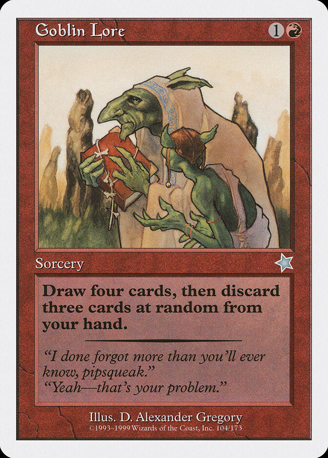 Goblin Lore (104) - Starter 1999 (S99)