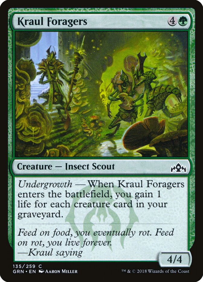 Kraul Foragers (135) - Guilds of Ravnica (GRN)