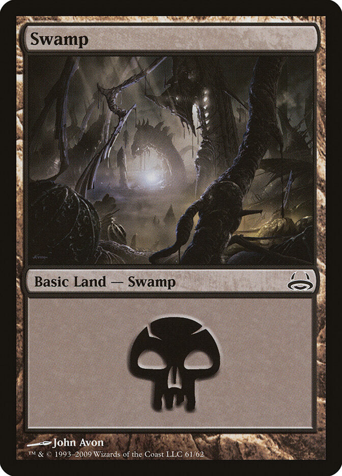 Swamp (61) - Duel Decks: Divine vs. Demonic (DDC)