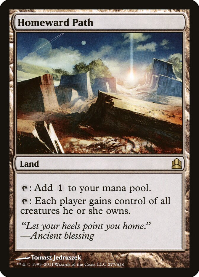 Homeward Path (277) - Commander 2011 (CMD)