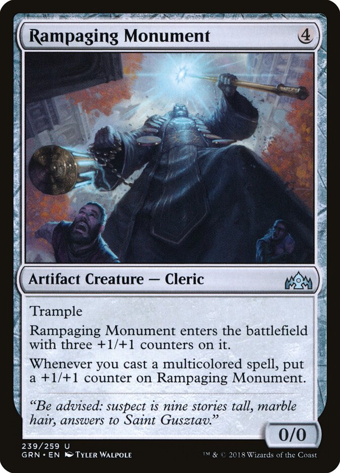 Rampaging Monument (239) - Guilds of Ravnica (GRN)