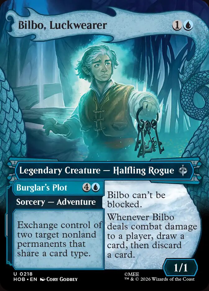 Bilbo, Luckwearer // Burglar's Plot (218) - The Hobbit (HOB)