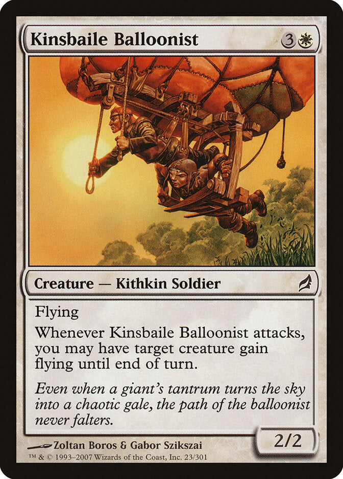 Kinsbaile Balloonist (23) - Lorwyn (LRW)