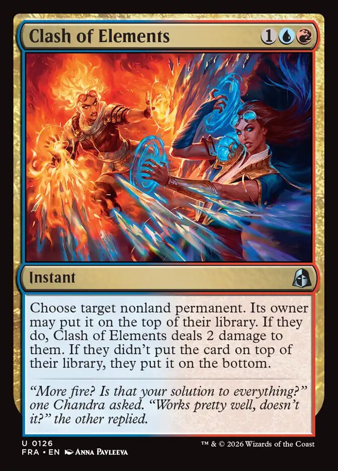 Clash of Elements (126) - Reality Fracture (FRA)