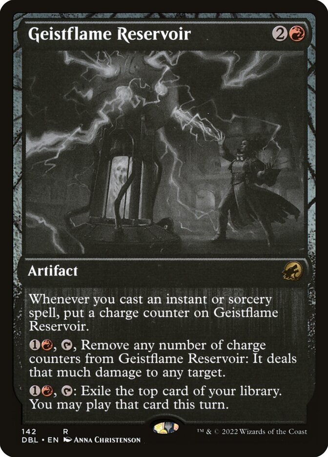 Geistflame Reservoir - Innistrad: Double Feature (DBL)