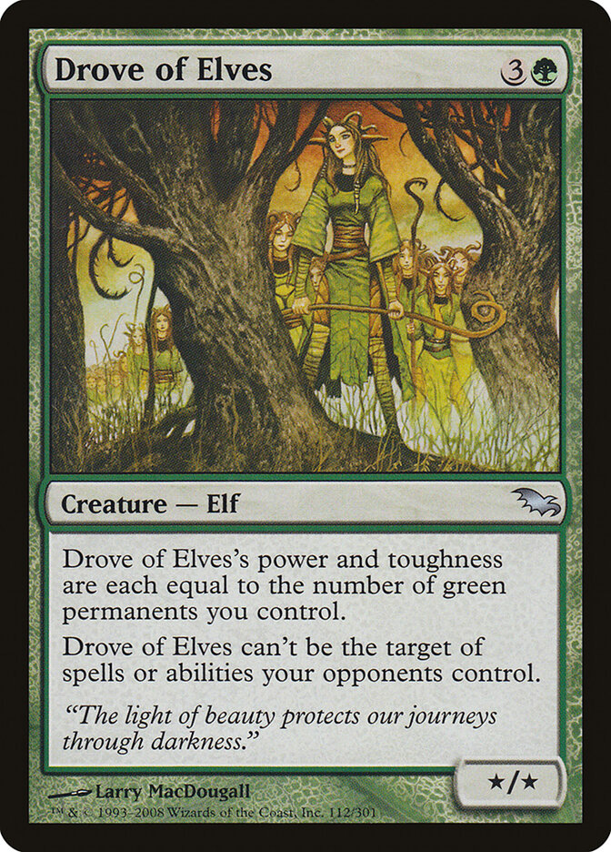 Drove of Elves (112) - Shadowmoor (SHM)