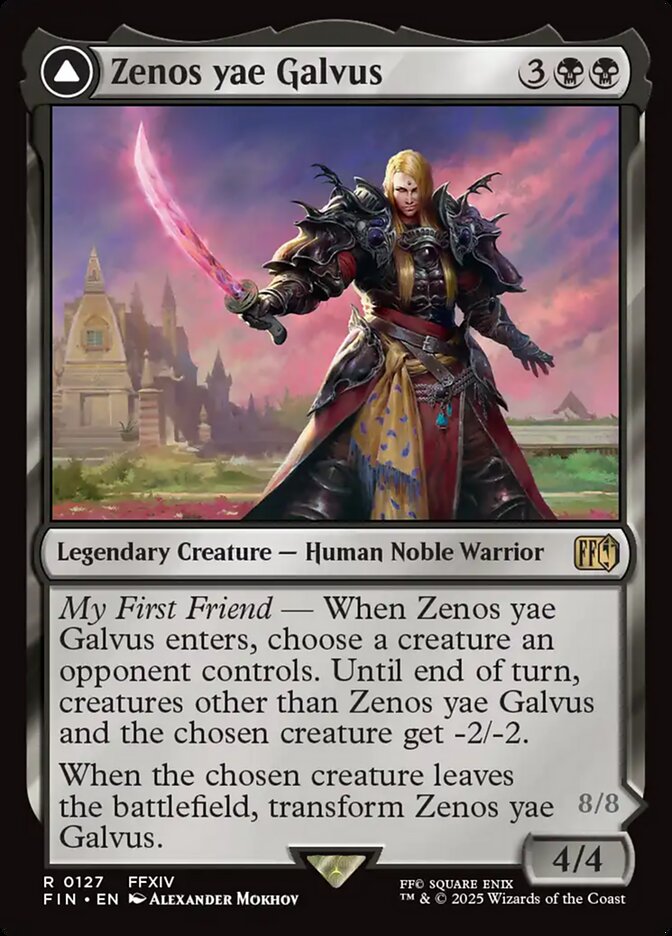 Zenos yae Galvus // Shinryu, Transcendent Rival (127) - Final Fantasy (FIN)