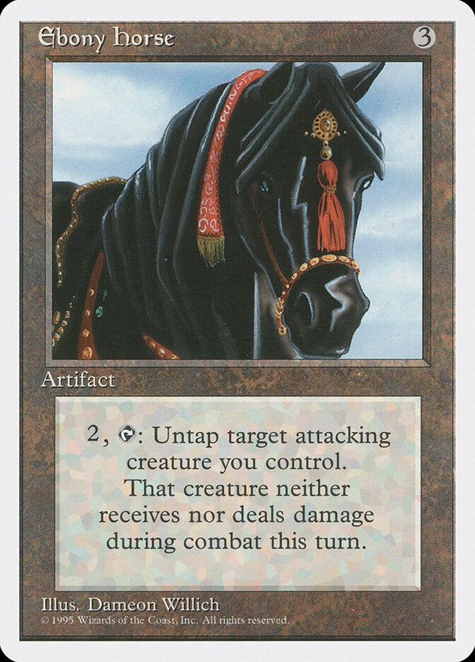 Ebony Horse (318) - Fourth Edition (4ED)