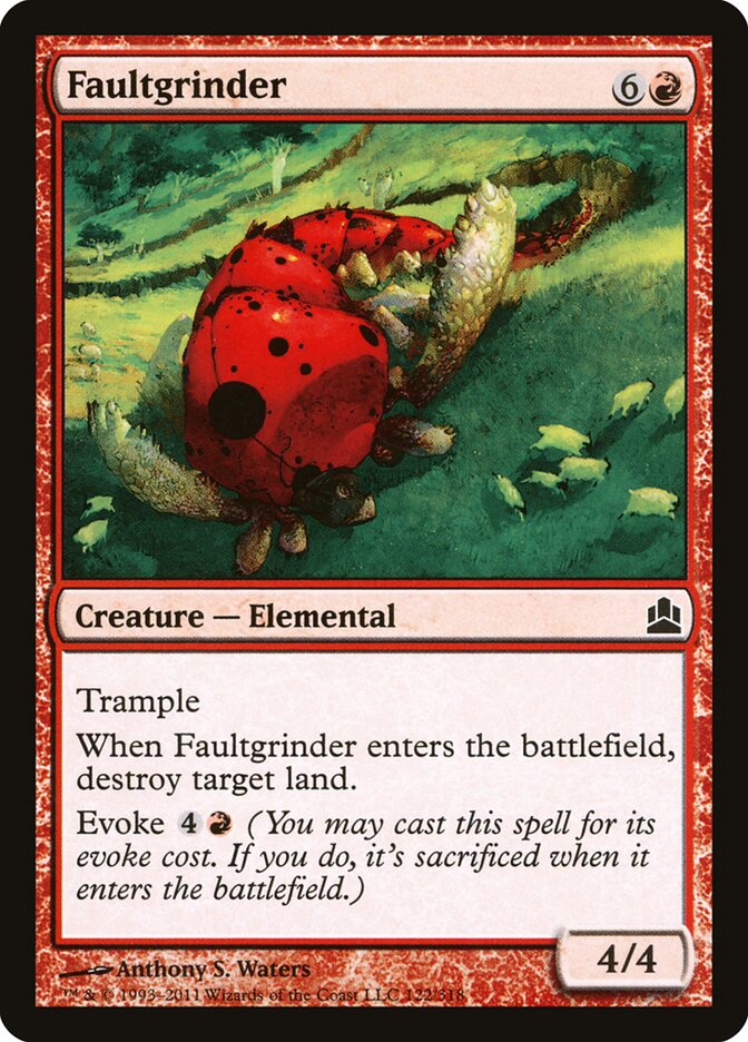 Faultgrinder (122) - Commander 2011 (CMD)