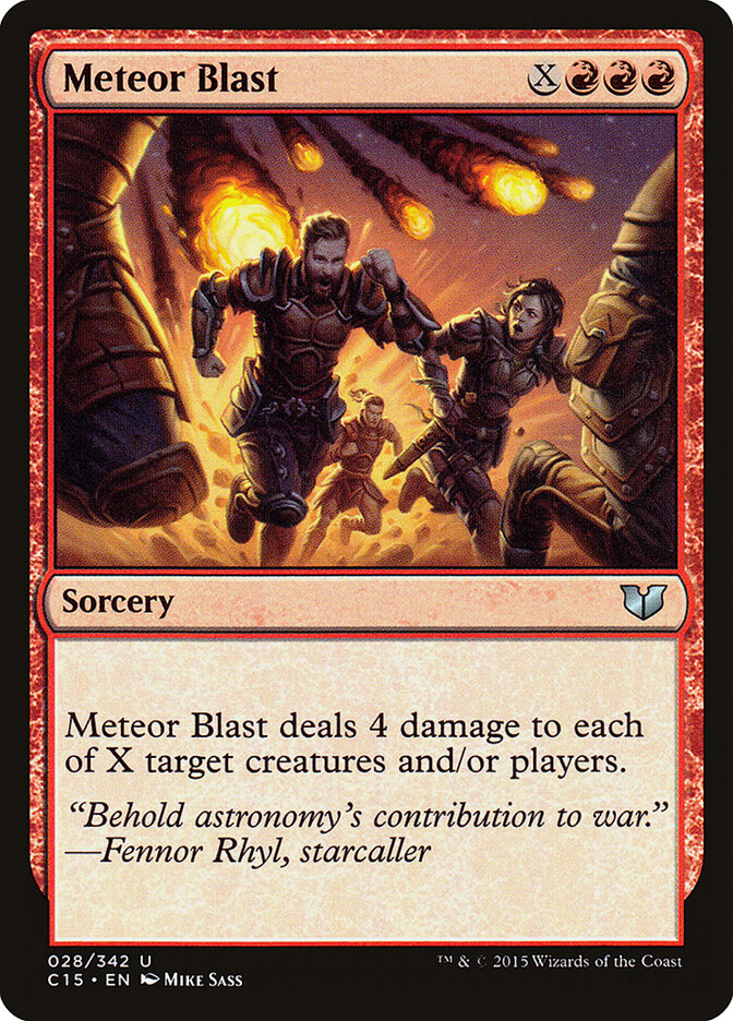Meteor Blast (28) - Commander 2015 (C15)