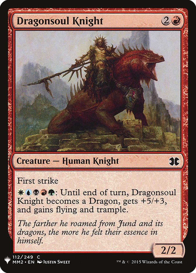 Dragonsoul Knight - The List (PLST)