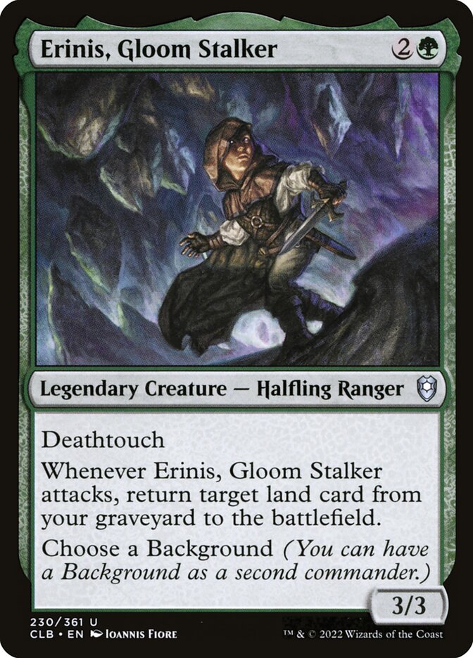 Erinis, Gloom Stalker (230) - Commander Legends: Battle for Baldur's Gate (CLB)