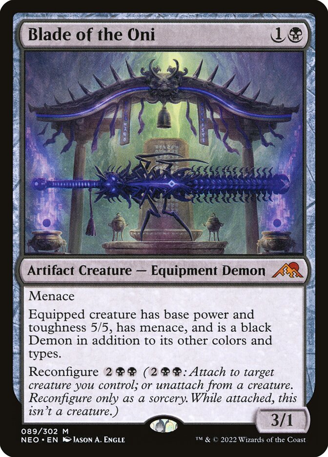Blade of the Oni (89) - Kamigawa: Neon Dynasty (NEO)