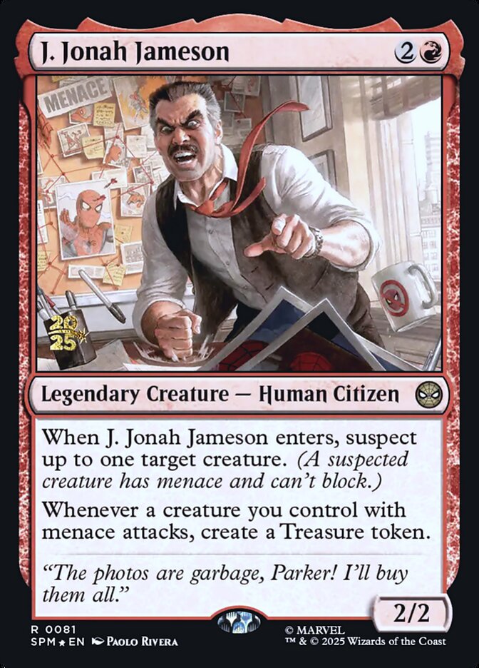 J. Jonah Jameson (81s) - Marvel's Spider-Man Promos (PSPM)