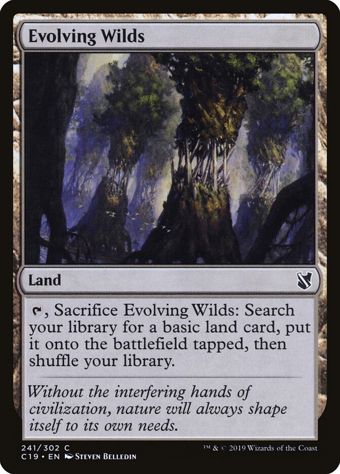 Evolving Wilds (241) - Commander 2019 (C19)