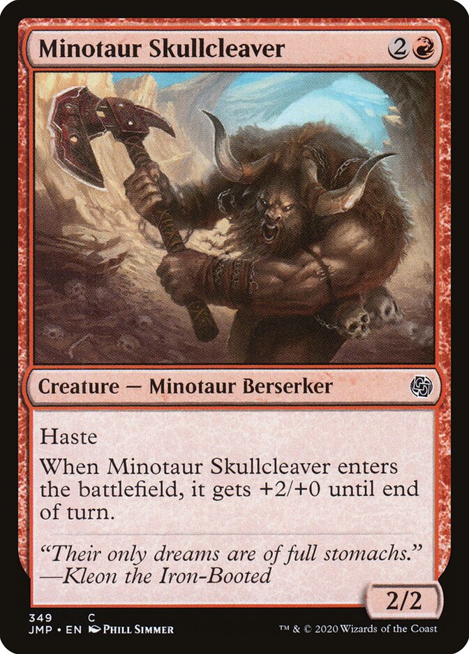 Minotaur Skullcleaver (349) - Jumpstart (JMP)