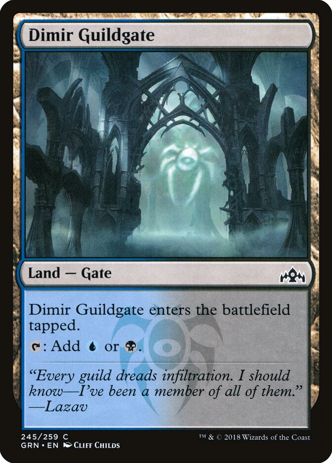 Dimir Guildgate (245) - Guilds of Ravnica (GRN)