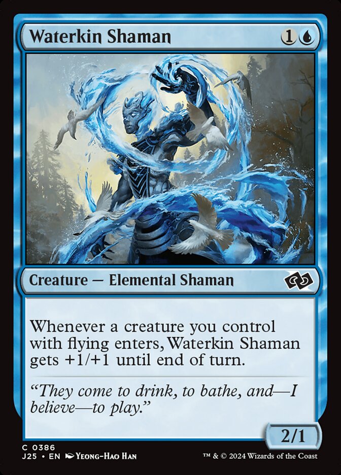 Waterkin Shaman (386) - Foundations Jumpstart (J25)