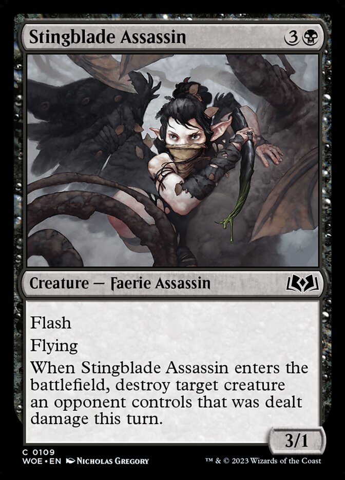 Stingblade Assassin (109) - Wilds of Eldraine (WOE)