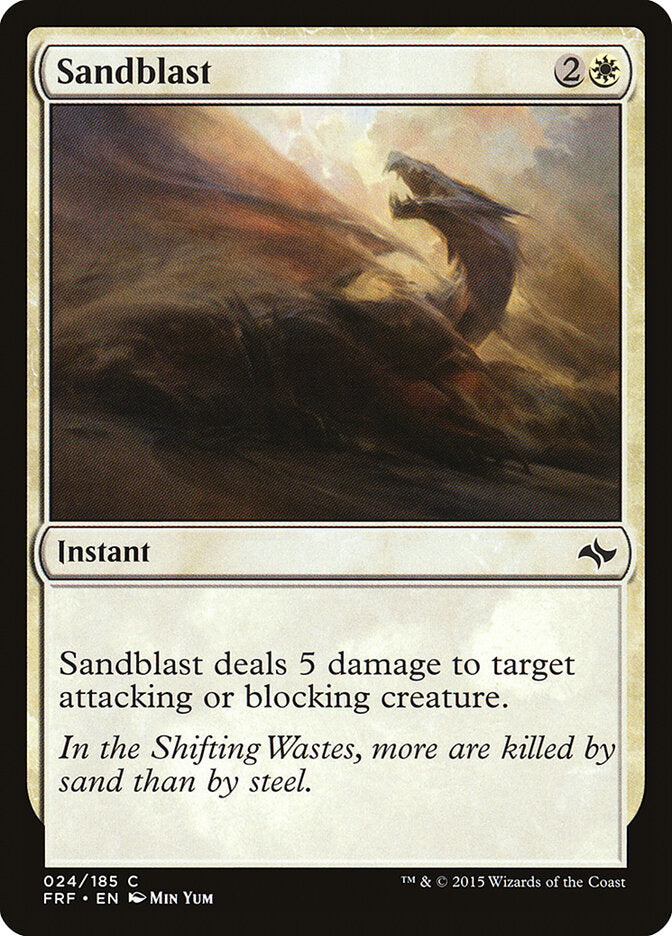 Sandblast (24) - Fate Reforged (FRF)
