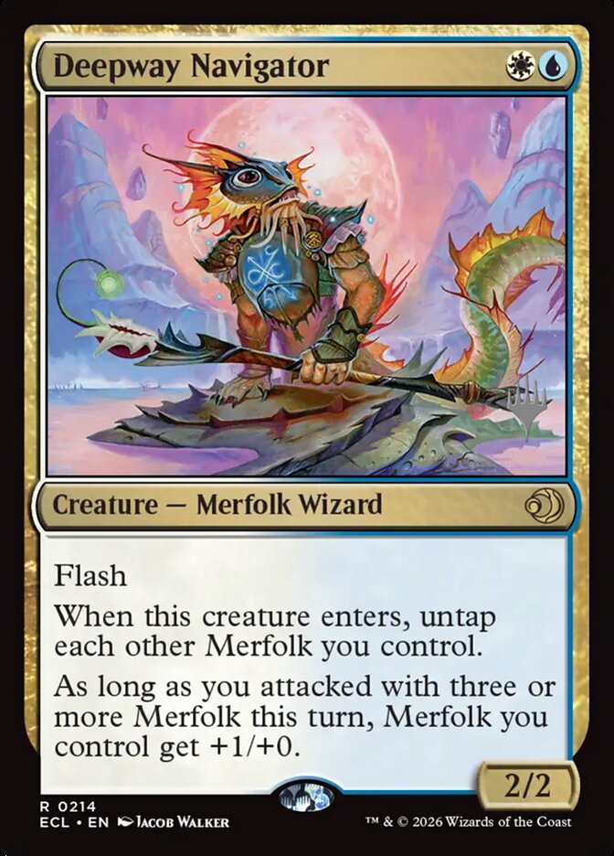 Deepway Navigator (214p) - Lorwyn Eclipsed Promos (PECL)