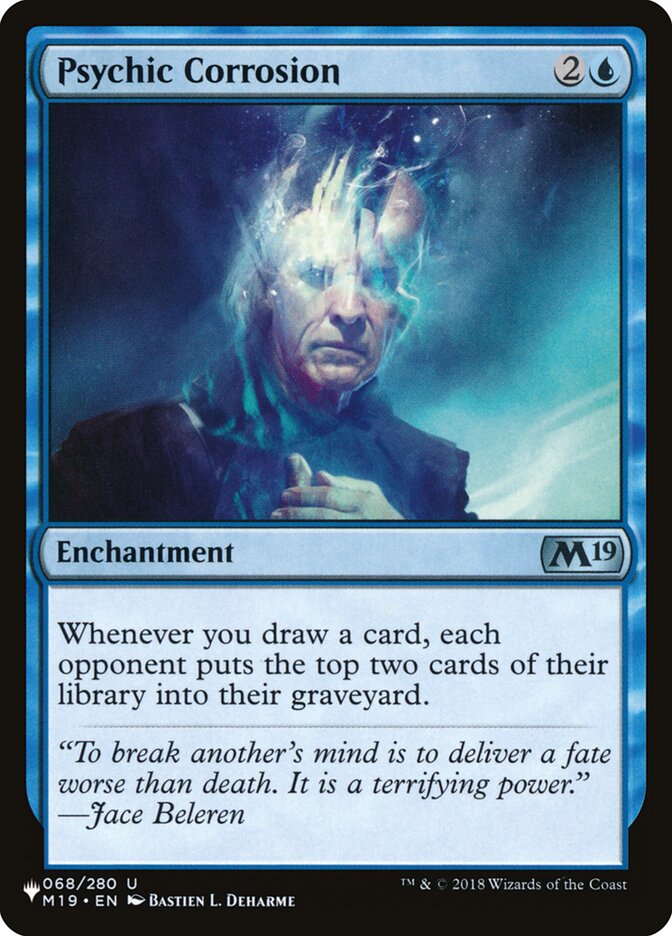 Psychic Corrosion (M19-68) - The List (PLST)