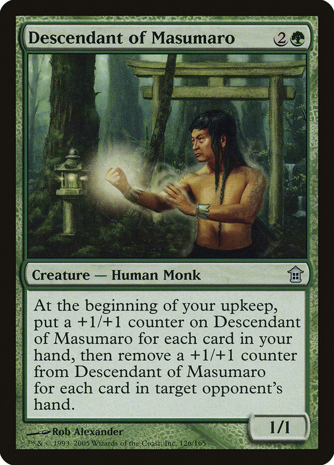 Descendant of Masumaro (126) - Saviors of Kamigawa (SOK)