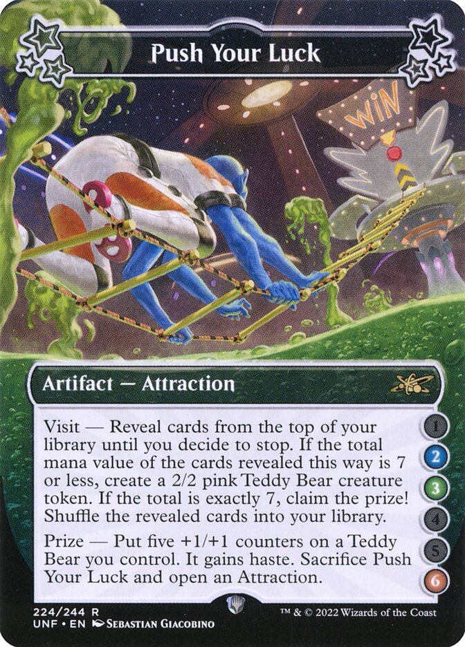 Push Your Luck (224a) - Unfinity (UNF)