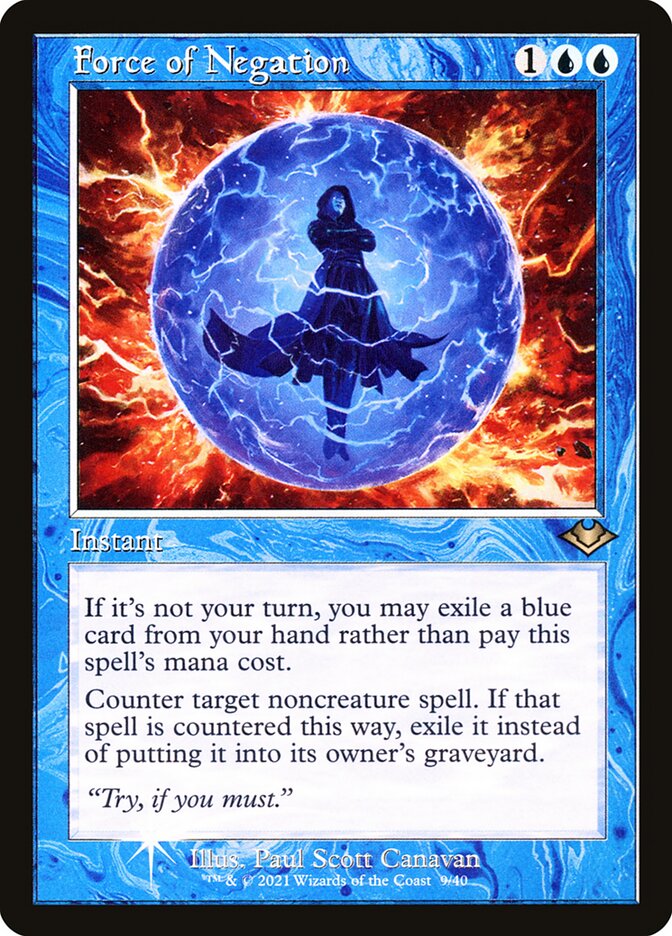Force of Negation (9) - Modern Horizons 1 Timeshifts (H1R)