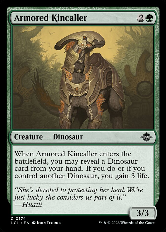 Armored Kincaller (174) - The Lost Caverns of Ixalan (LCI)