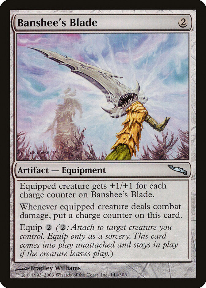 Banshee's Blade (144) - Mirrodin (MRD)