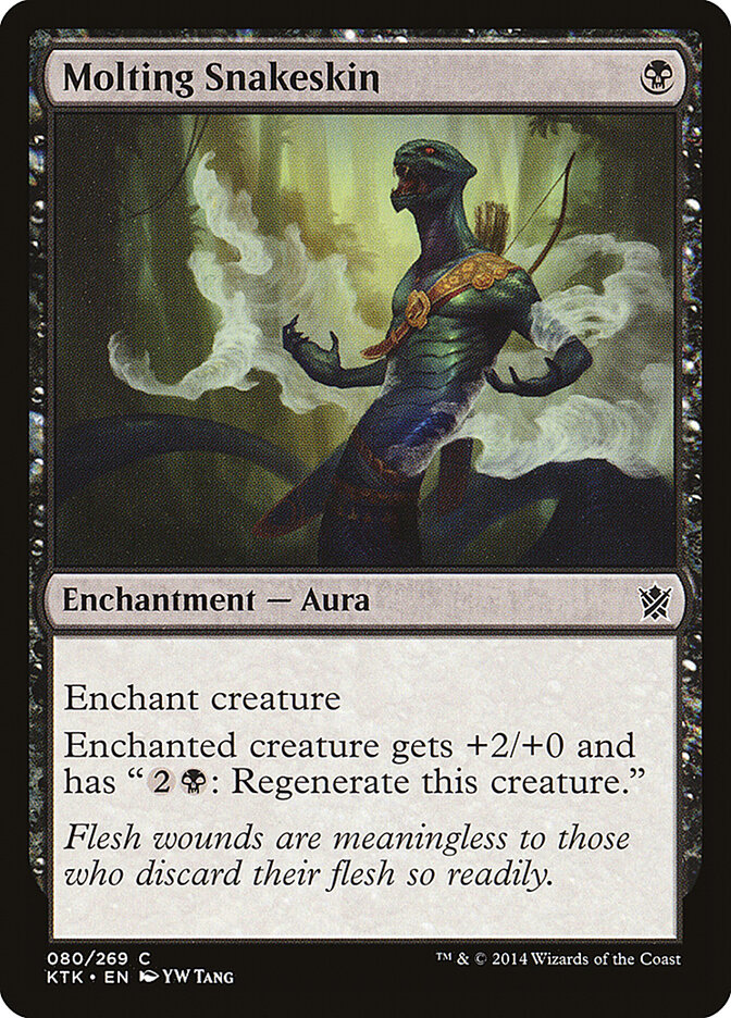 Molting Snakeskin (80) - Khans of Tarkir (KTK)
