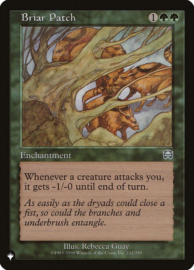 Briar Patch (MMQ-232) - The List (PLST)