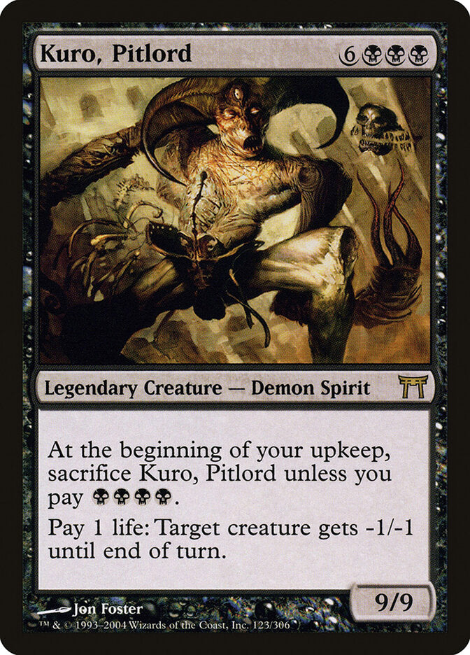 Kuro, Pitlord (123) - Champions of Kamigawa (CHK)