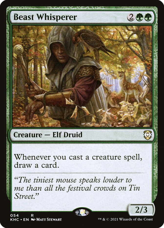 Beast Whisperer (54) - Kaldheim Commander (KHC)
