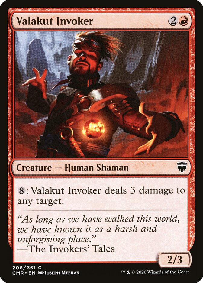 Valakut Invoker (206) - Commander Legends (CMR)