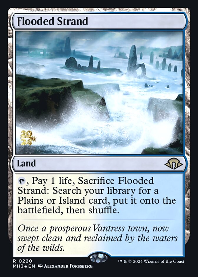 Flooded Strand (220s) - Modern Horizons 3 Promos (PMH3)