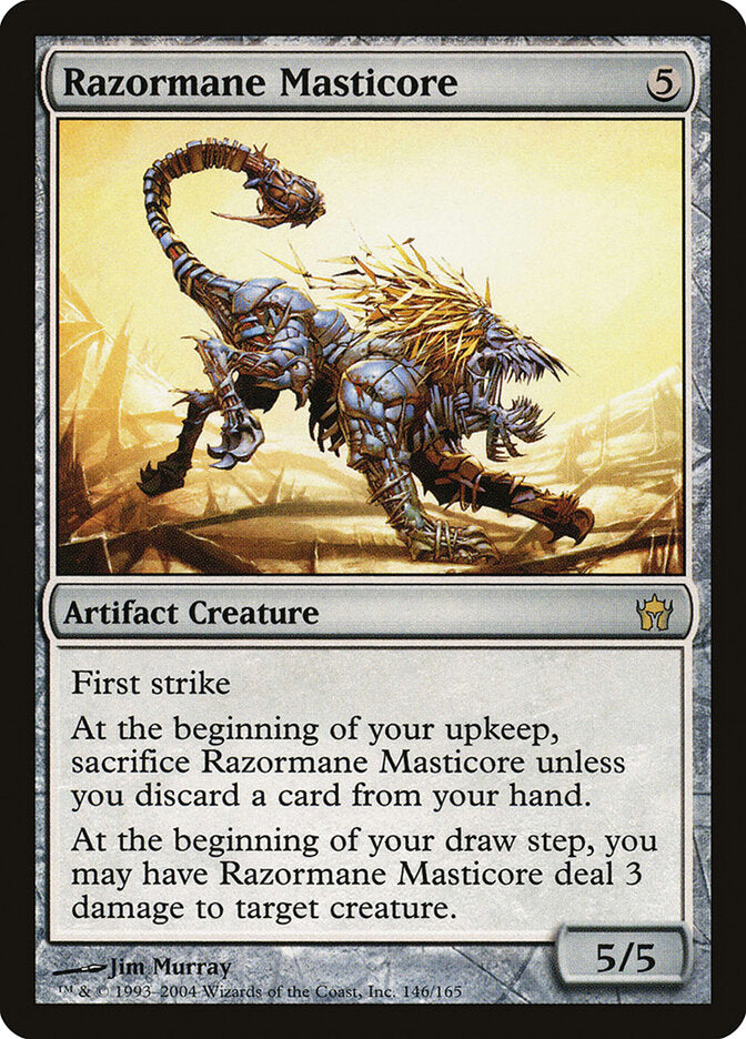 Razormane Masticore (146) - Fifth Dawn (5DN)