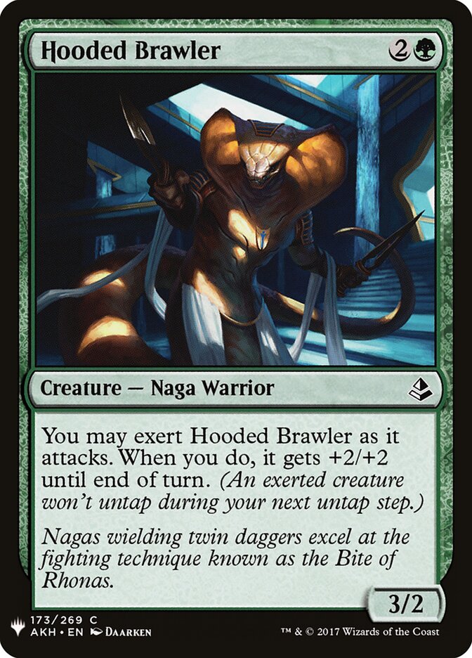 Hooded Brawler (AKH-173) - The List (PLST)