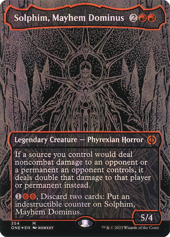 Solphim, Mayhem Dominus (354) - Phyrexia: All Will Be One (ONE)