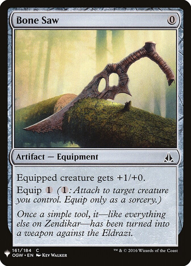 Bone Saw (OGW-161) - The List (PLST)
