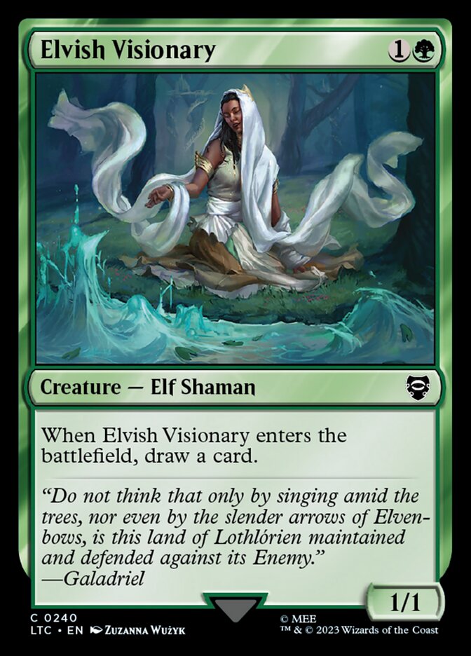 Elvish Visionary (240) - Tales of Middle-earth Commander (LTC)