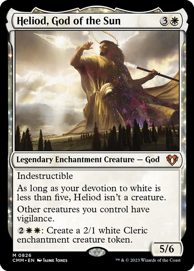 Heliod, God of the Sun (826) - Commander Masters (CMM)