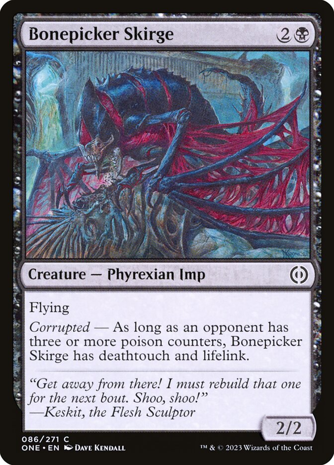 Bonepicker Skirge (86) - Phyrexia: All Will Be One (ONE)