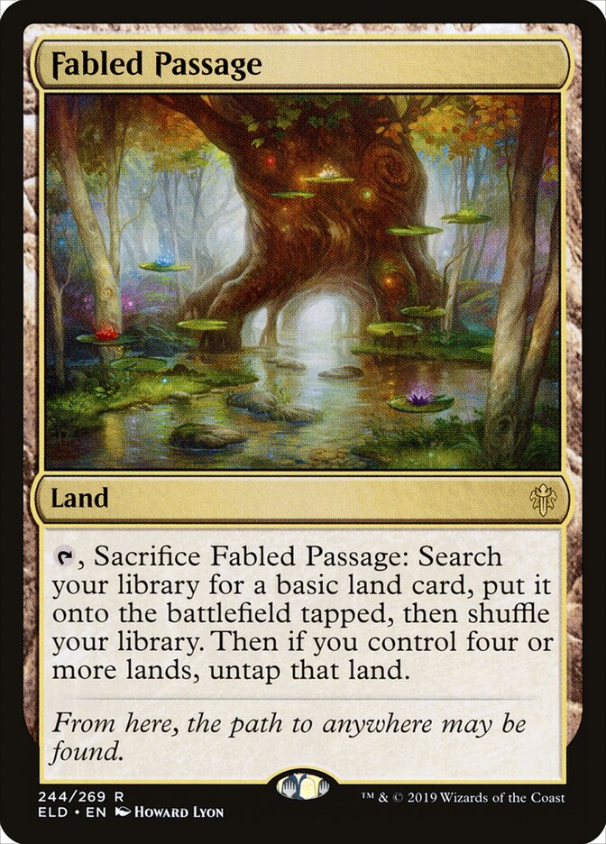 Fabled Passage (244) - Throne of Eldraine (ELD)