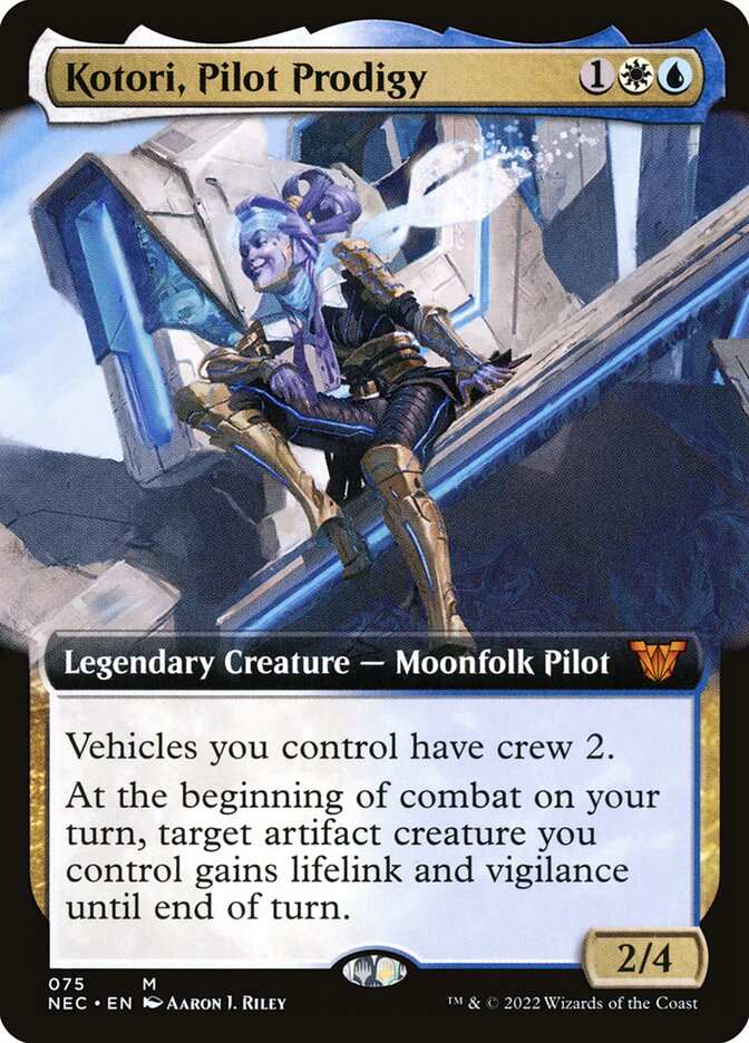 Kotori, Pilot Prodigy (75) - Neon Dynasty Commander (NEC)